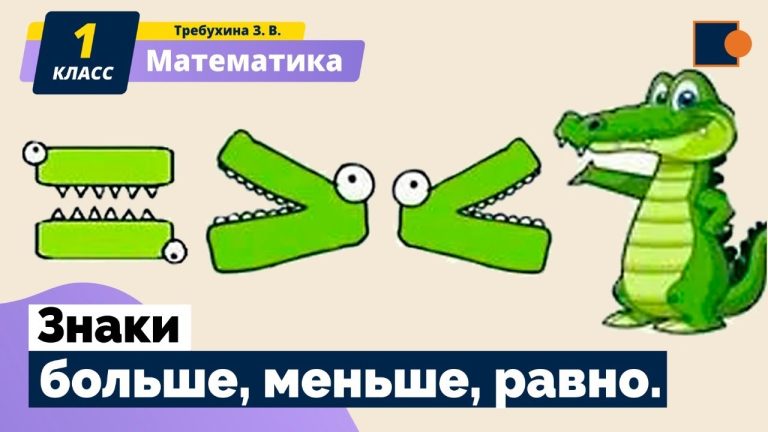 Знаки «больше», «меньше», «равно»: как объяснить ребенку на примерах
