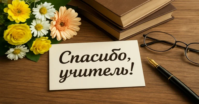 Топ-60 слов благодарности учителю: красивые варианты для учеников и родителей