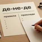 Як правильно пишеться «де-не-де» — правила та приклади