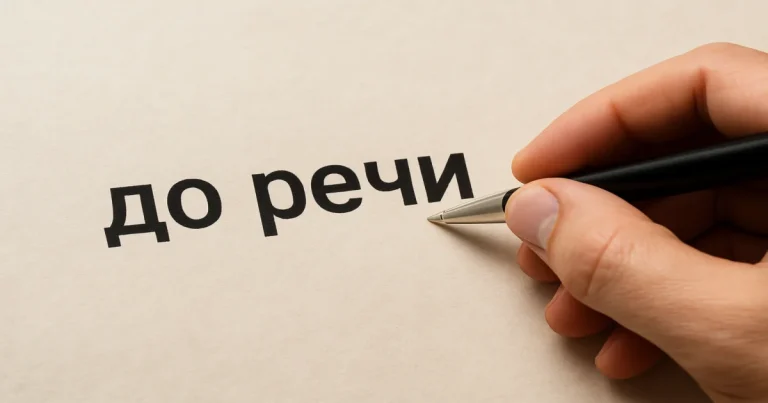 Як правильно пишеться «до речі» — разом чи окремо