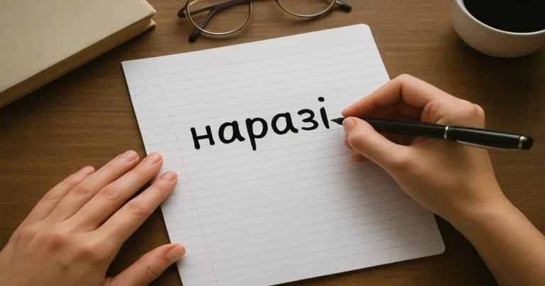 Як правильно пишеться «наразі» — разом чи окремо