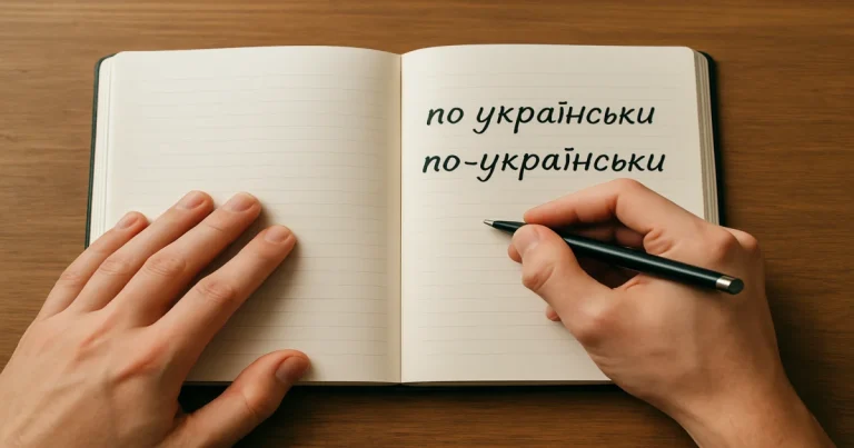 Як правильно пишеться «по українськи» чи «по-українськи»